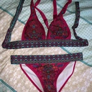Halter Bikini Set
